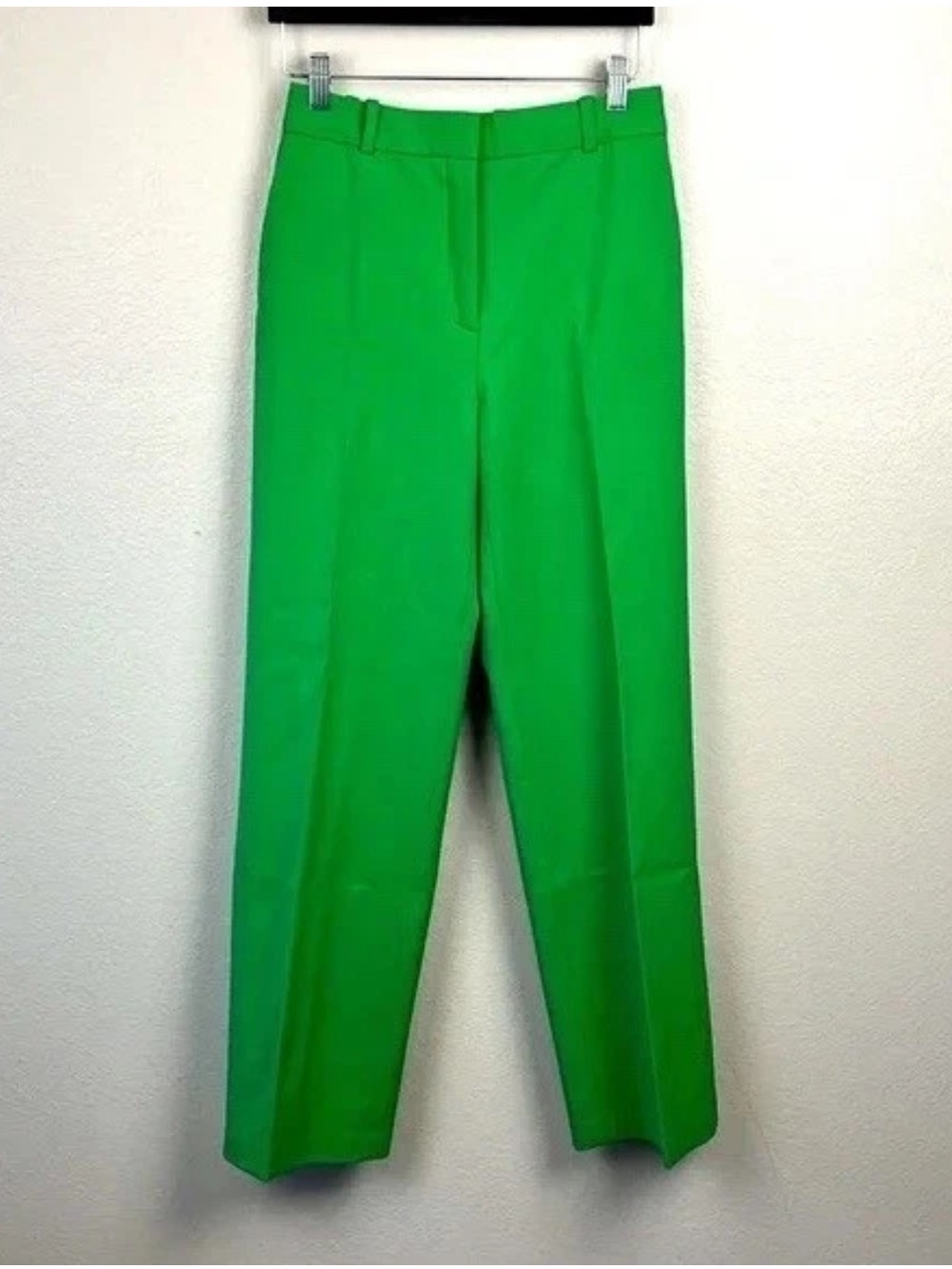 Babaton Atelier Kelly Green Wool Tailored Pants Size 2 Aritzia Minimalist Luxury